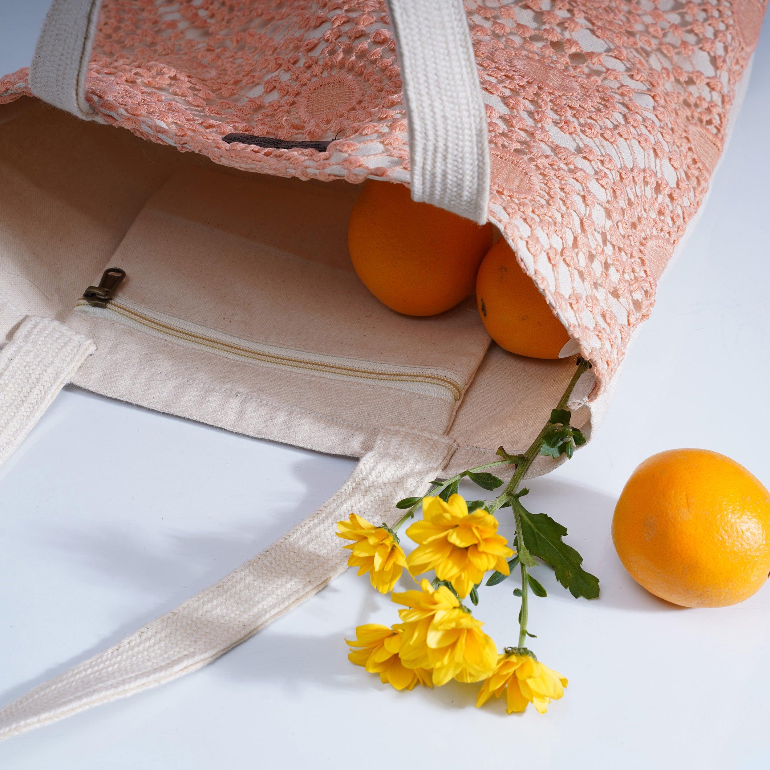 Foldable Tote - Orange - Travelsleek