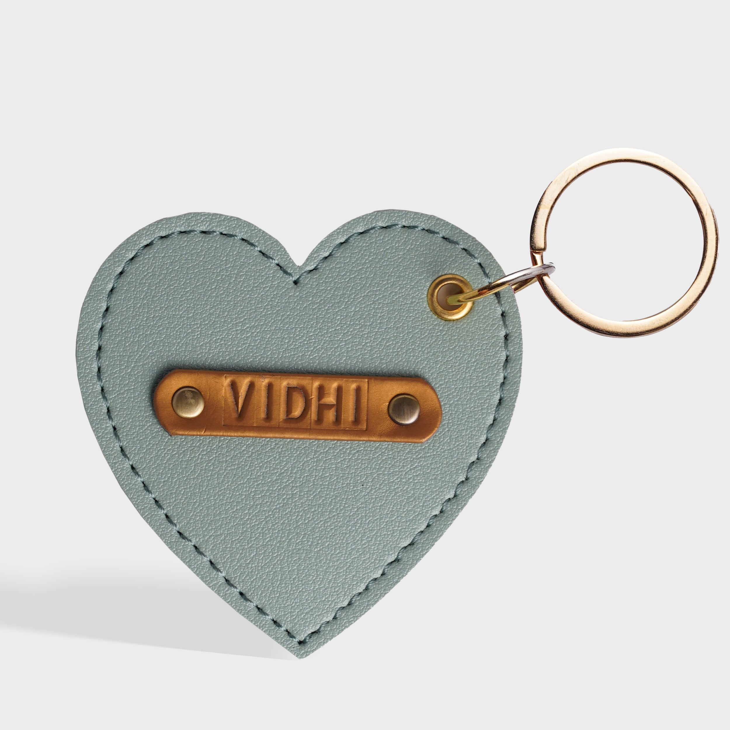 Personalised Heart Keychain - Travelsleek